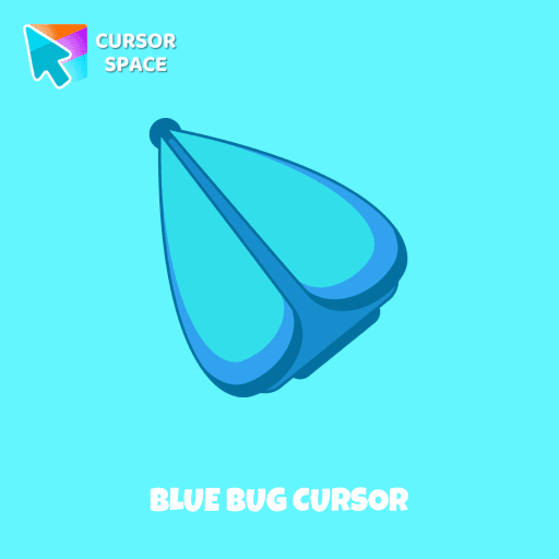 Blue Bug cursor arrow cursor